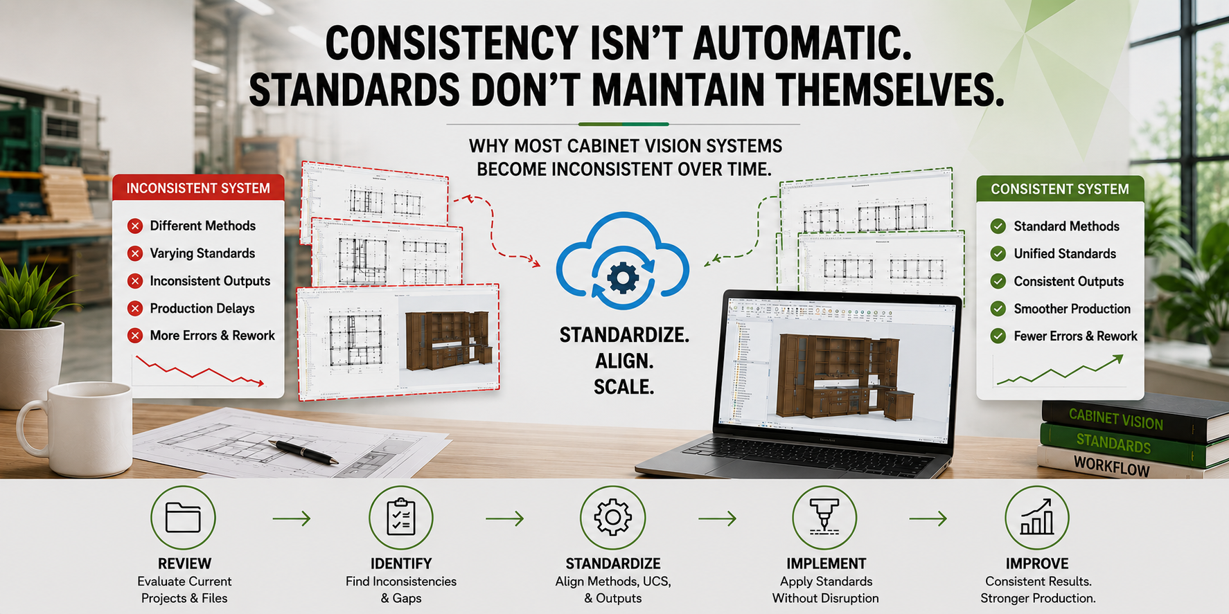Why Most Cabinet Vision Systems Become Inconsistent Over Time